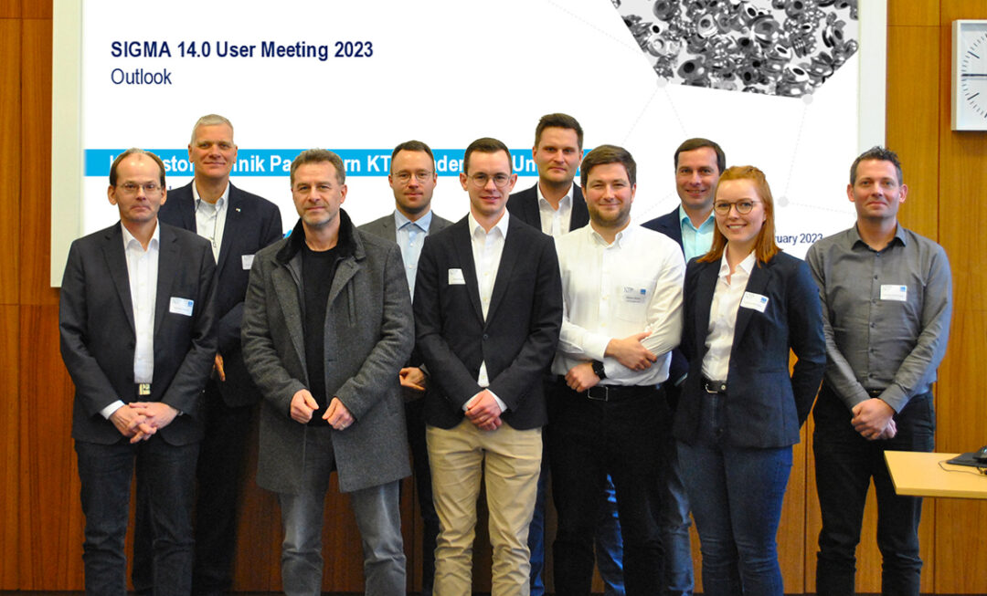SIGMA 14.0 User Meeting 2023